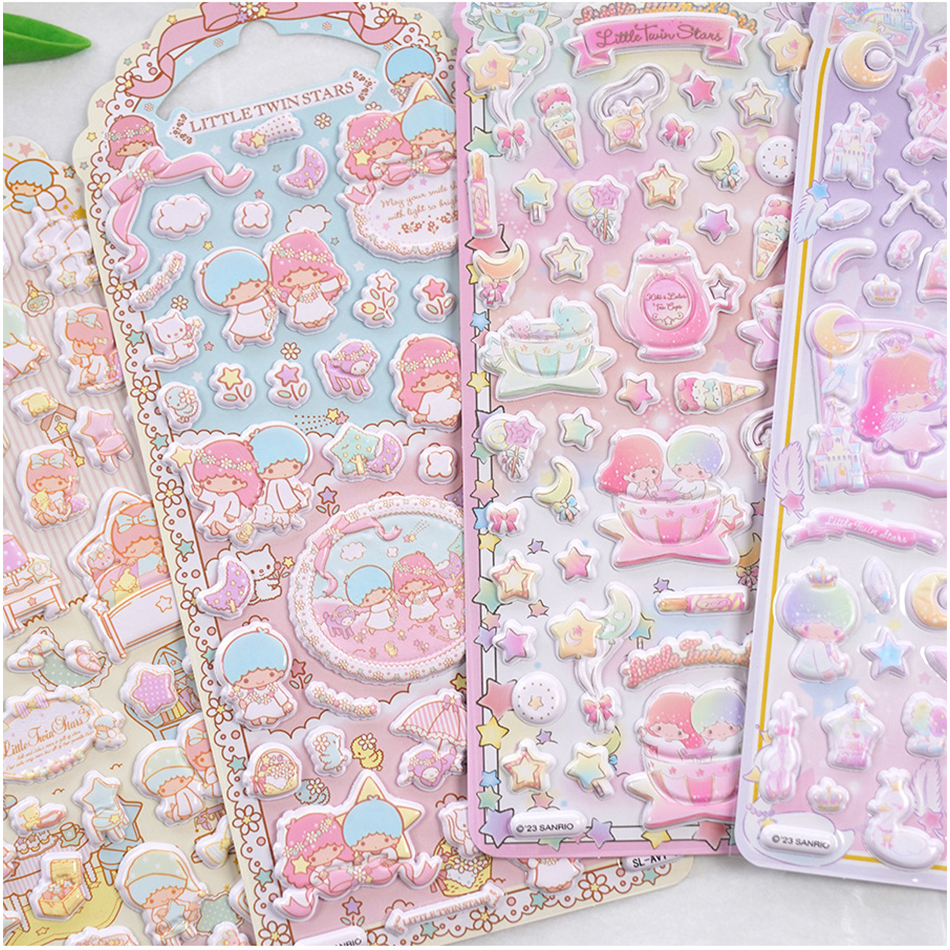 Laptop Accessories Toy - 4Style 3D Gemini Stickers Goods Handmade