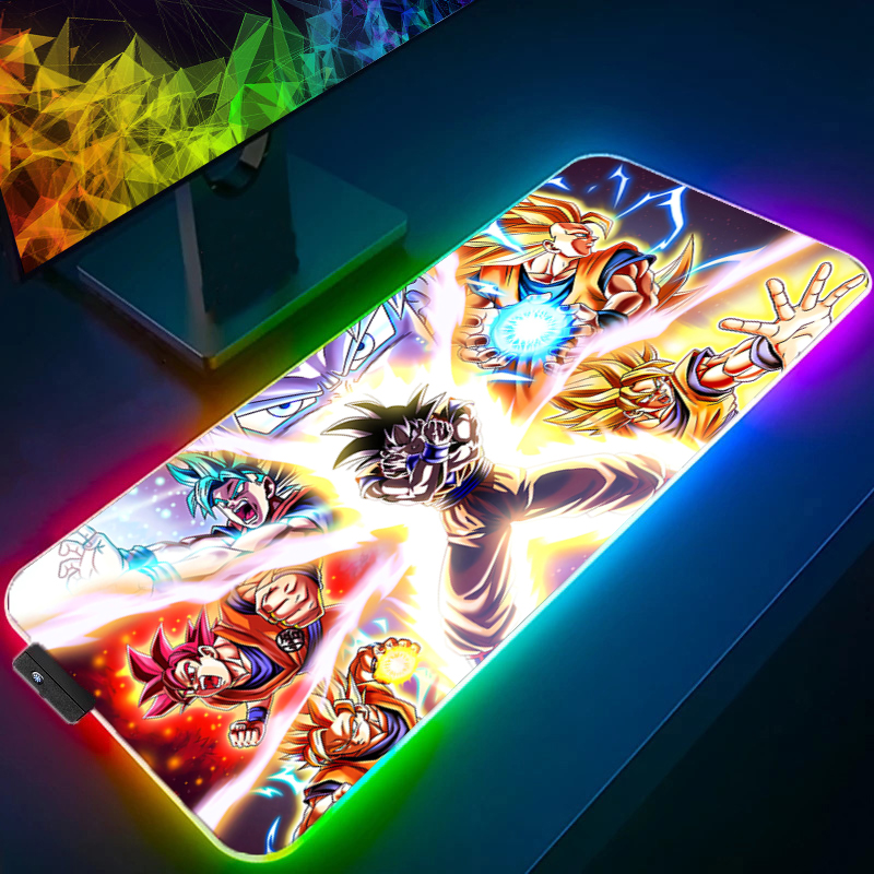 Laptop Accessories Toy - LED Mouse pad Dragon Ball Computer