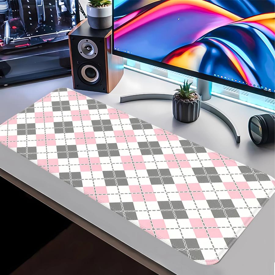 Laptop Accessories Design - Square Flower Design Mouse Pad office