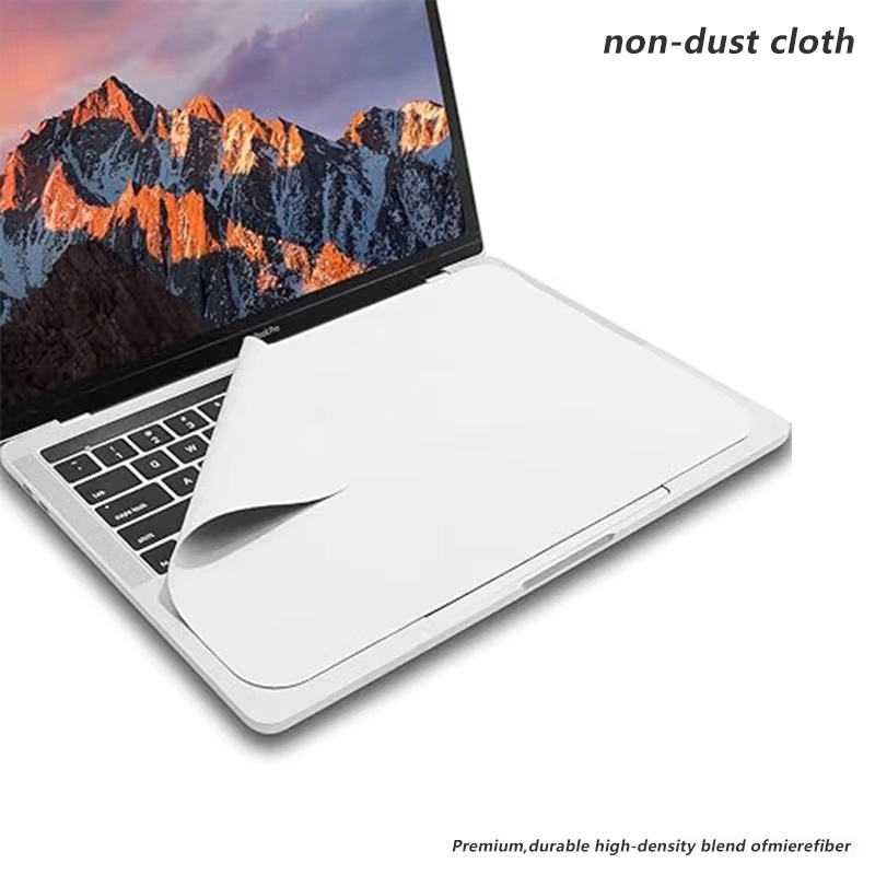 Laptop Extra Accessories - Screen Cleaning Cloth Keyboard Protection Microfiber