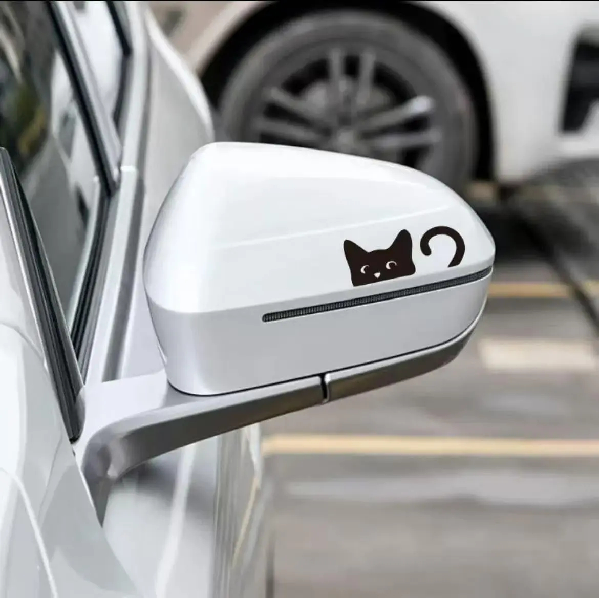Cute Black Cat Peeker Vinyl De – Laptop Accessories Design Bewertung und Preis