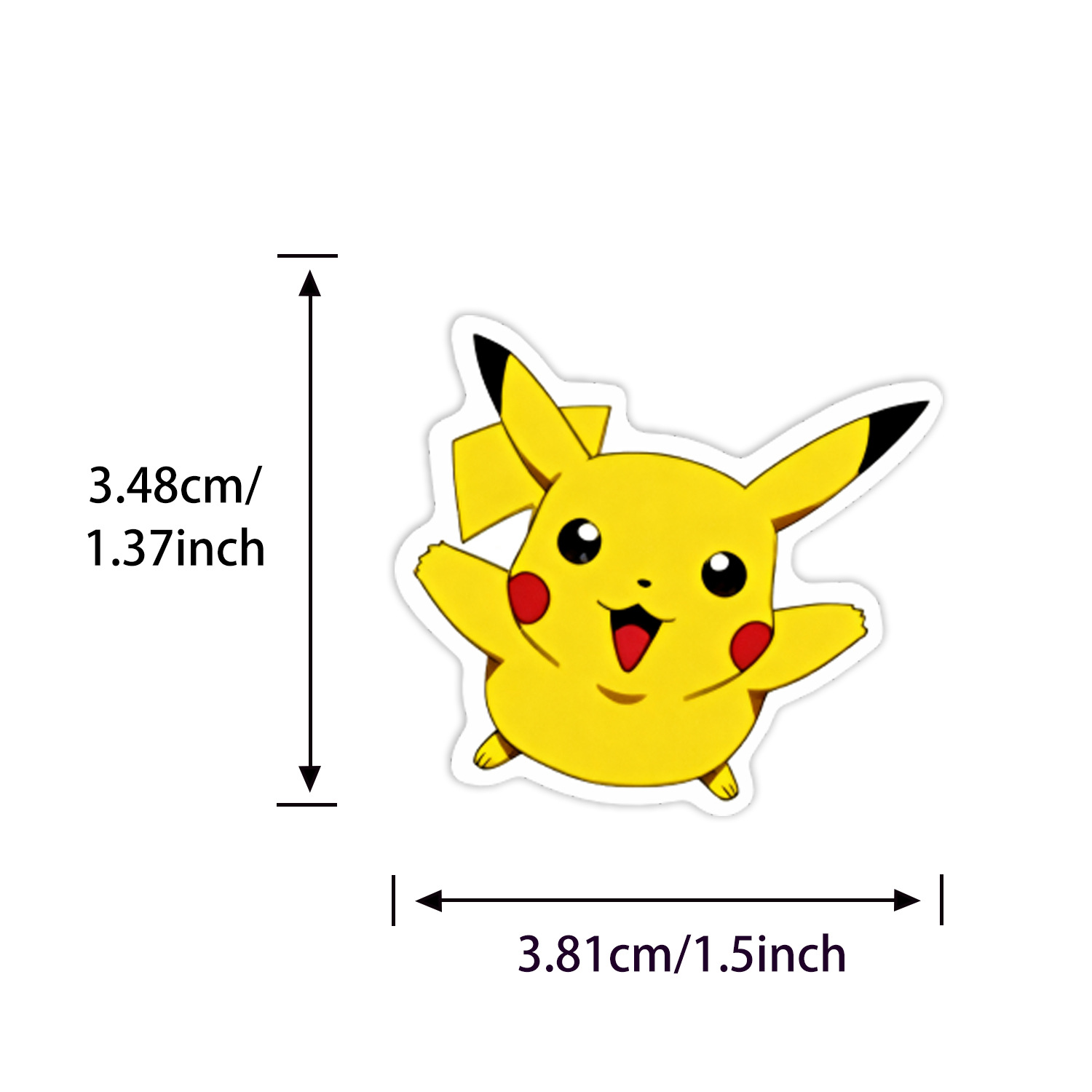 100/200pcs Pokemon Anime Stick – Laptop Accessories Kids Bewertung und Preis
