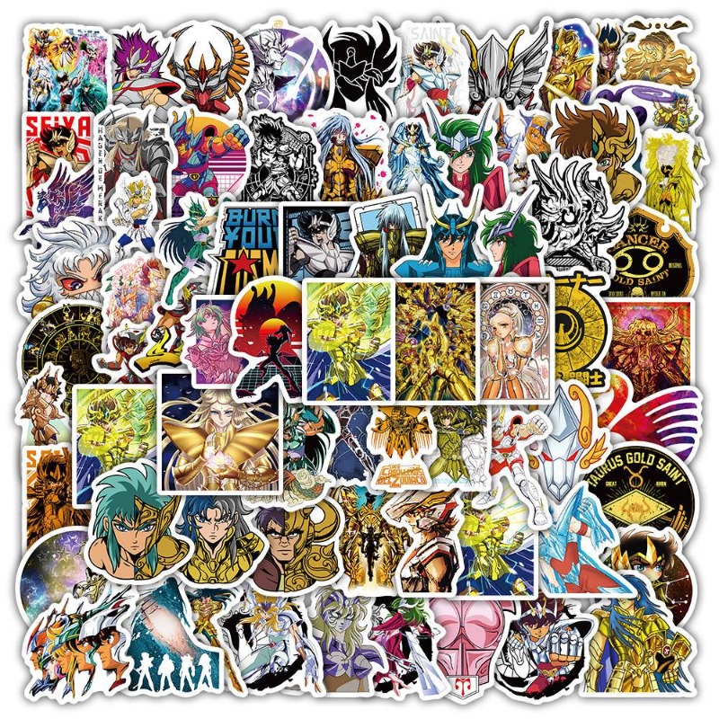 101Pcs Saint Seiya Anime Stick – Laptop Office Accessories Bewertung und Preis
