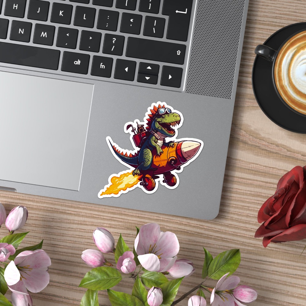 Dinosaur On Rocket Unique Must – Laptop Accessories You Must Have Bewertung und Preis