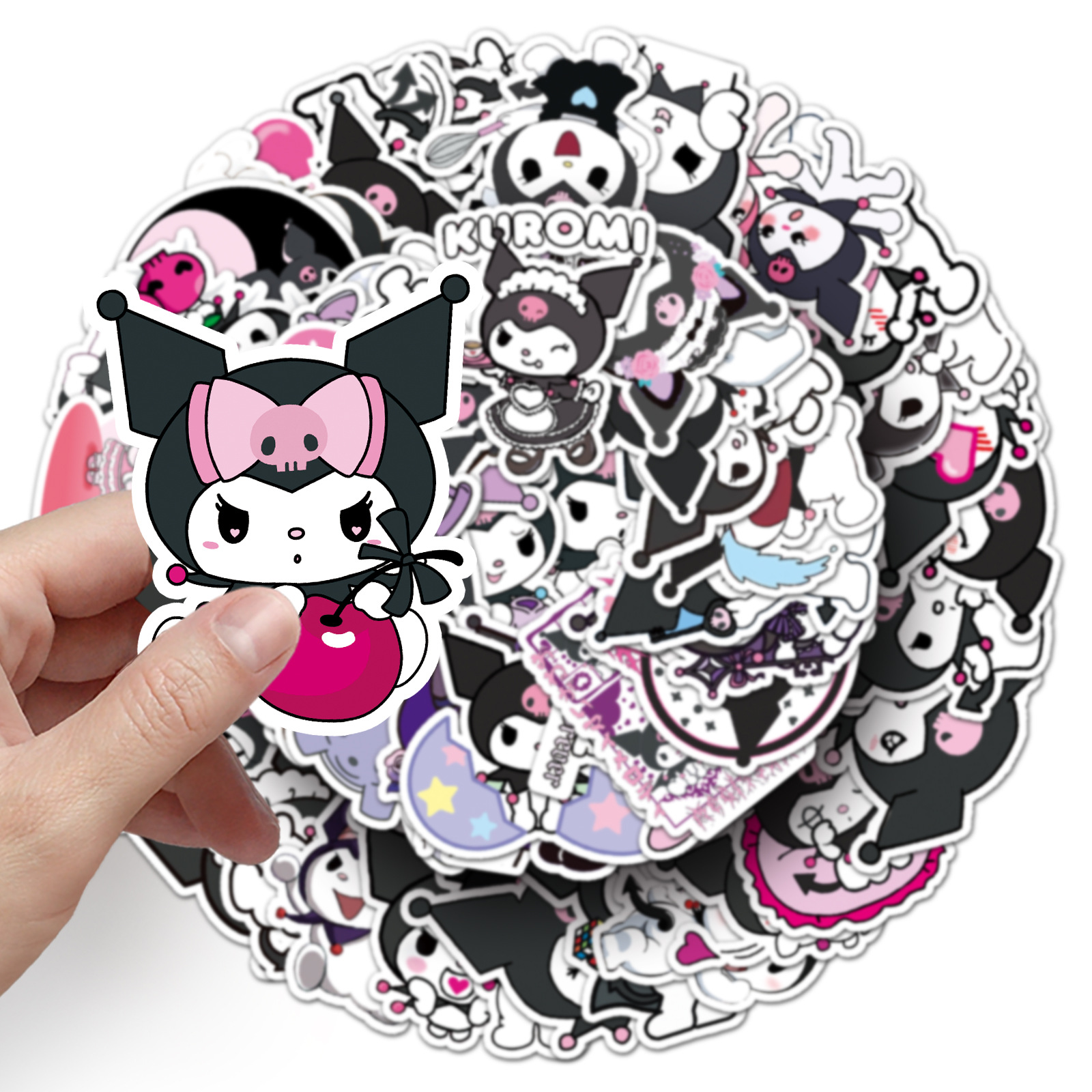 100Pcs Sanrio Kuromi Anime Car – Laptop Accessories Girly Bewertung und Preis