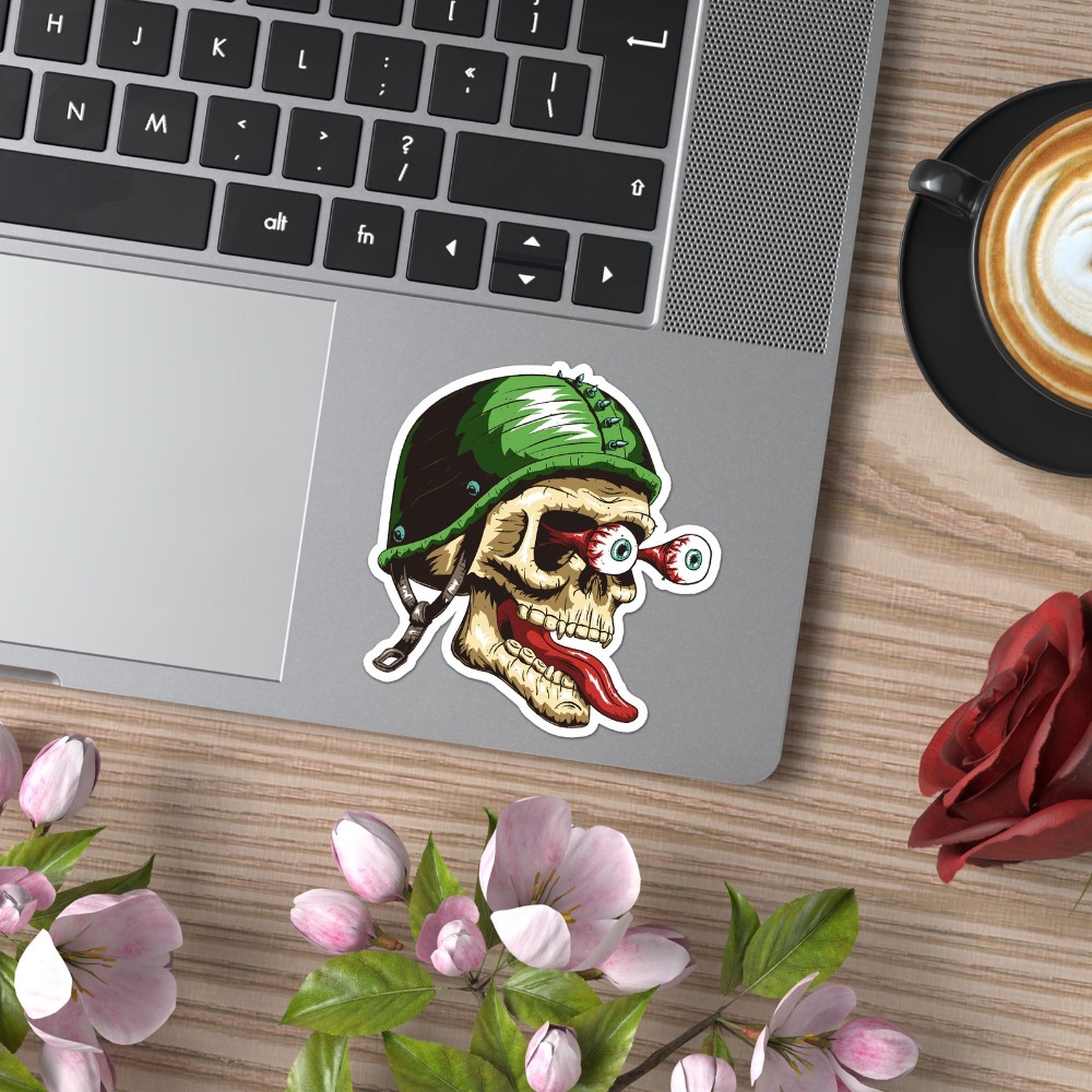 Skull Eyeballs Vinyl Anime Mus – Laptop Accessories To Have Bewertung und Preis