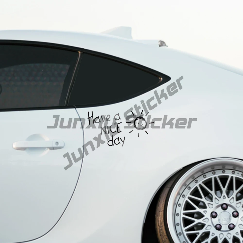 Have A Nice Day Car Stickers A – Laptop Accessories To Have Bewertung und Preis