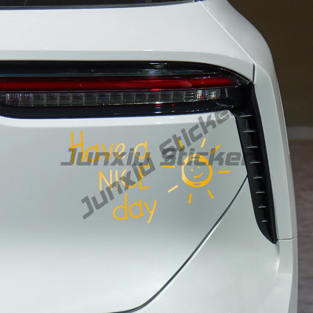 Have A Nice Day Car Stickers A – Laptop Accessories To Have Bewertung und Preis