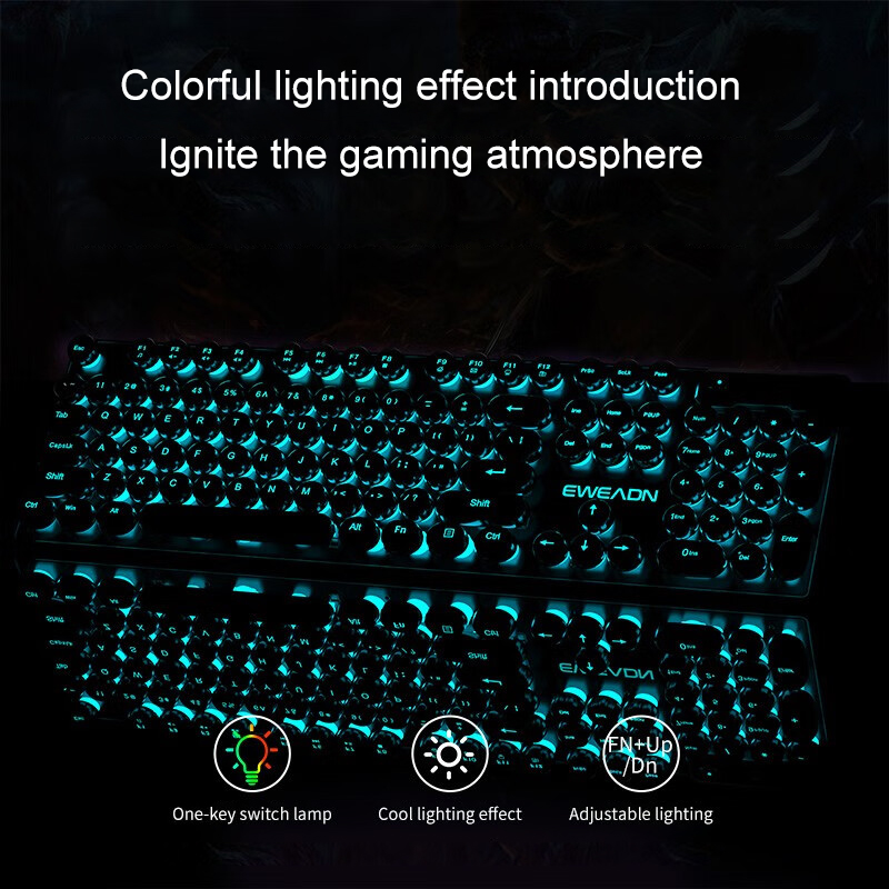 EWEADN Typewriter Gaming Keybo – Laptop Extra Accessories Bewertung und Preis