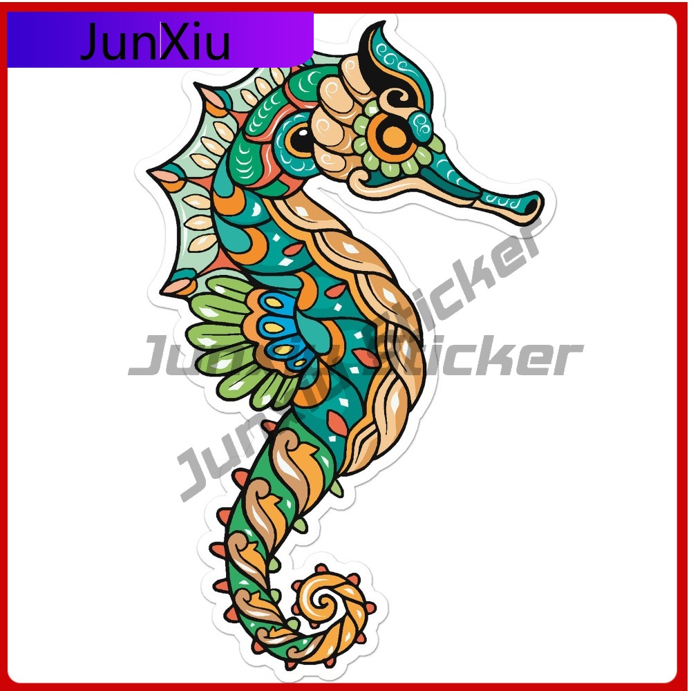 Colorful Seahorse Design Funny – Laptop Accessories Design Bewertung und Preis