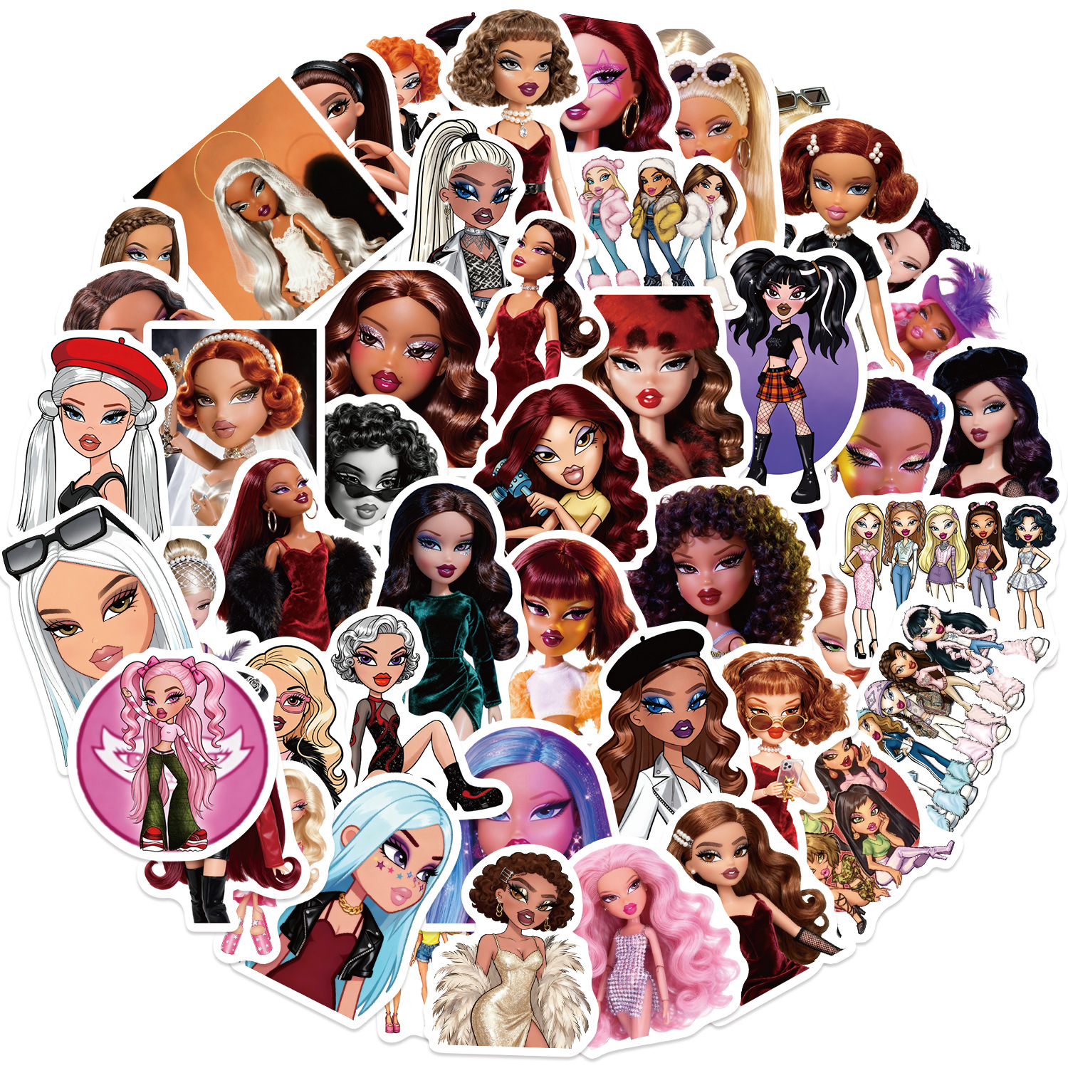 50Pcs Trendy Hot Girl Graffiti – Laptop Accessories Girly Bewertung und Preis