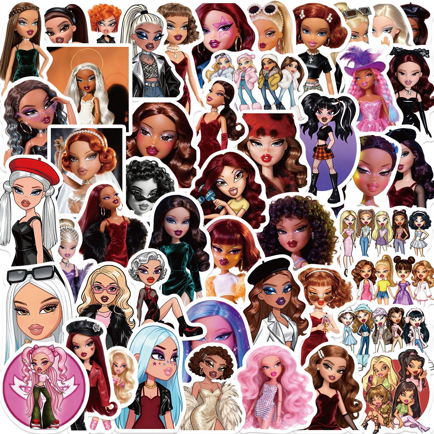 50Pcs Trendy Hot Girl Graffiti – Laptop Accessories Girly Bewertung und Preis
