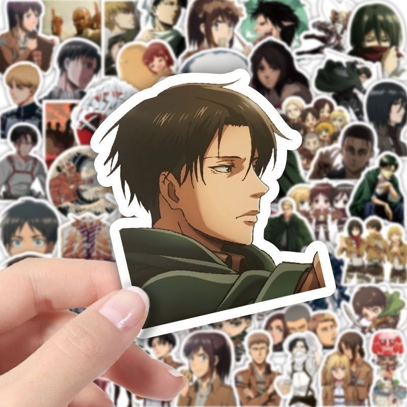 60Pcs Attack on Titan Anime St – Laptop Accessories Toy Bewertung und Preis