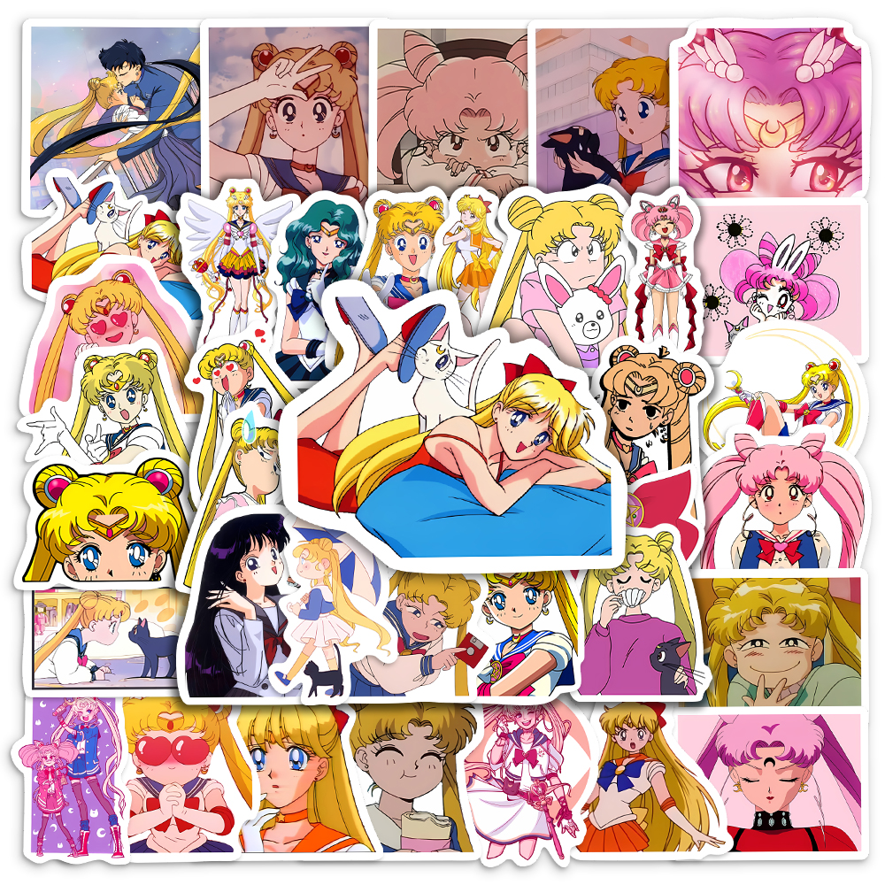 Anime Girl Stickers Kawaii Yel – Laptop Accessories Girly Bewertung und Preis