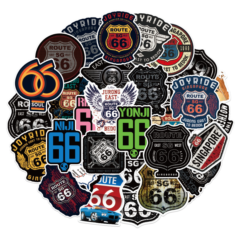 10/30/50PCS Route 66 the Main  – Laptop Accessories Kids Bewertung und Preis