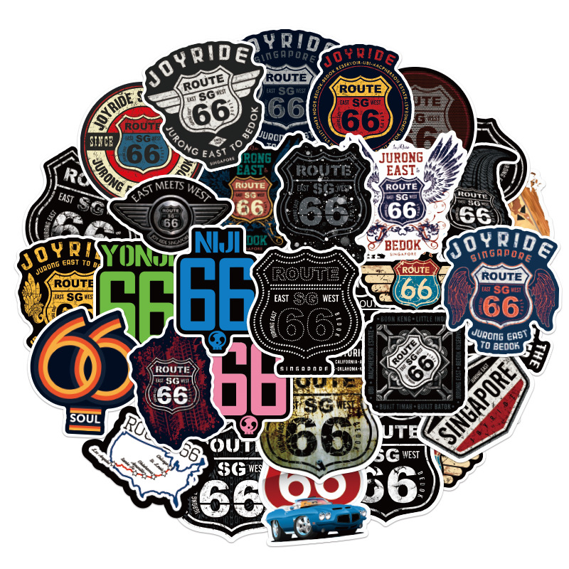 10/30/50PCS Route 66 the Main  – Laptop Accessories Kids Bewertung und Preis