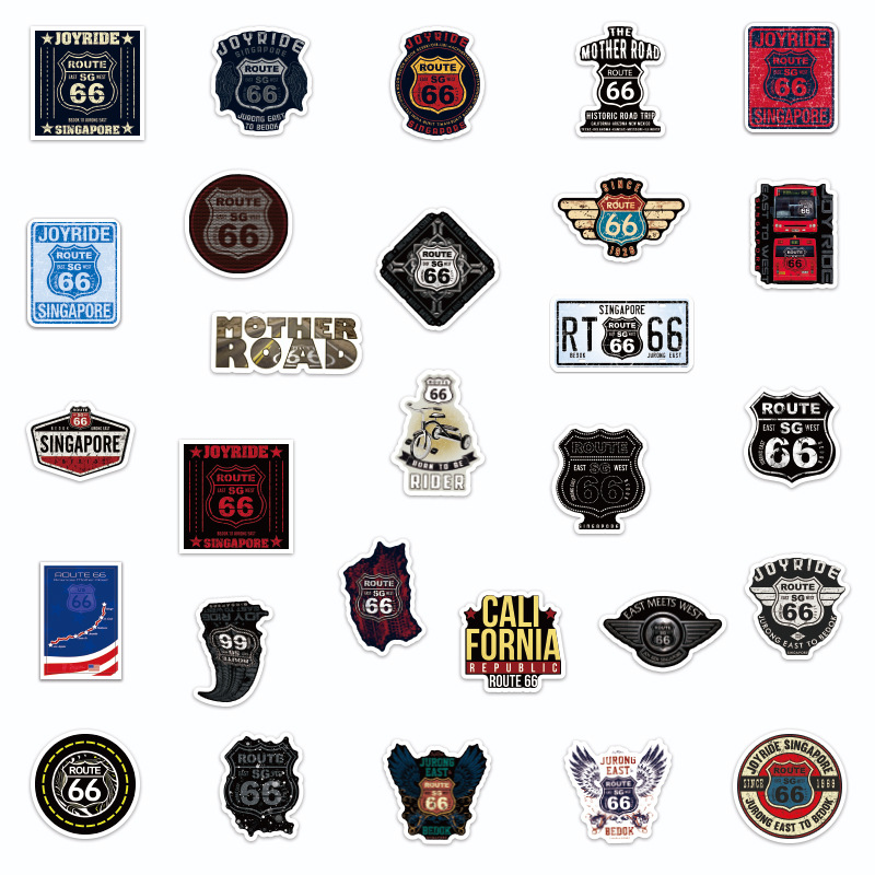10/30/50PCS Route 66 the Main  – Laptop Accessories Kids Bewertung und Preis
