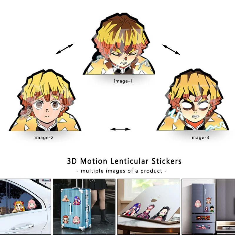 Demon Slaye Zenitsu 3D Lenticu – Laptop Accessories Kids Bewertung und Preis