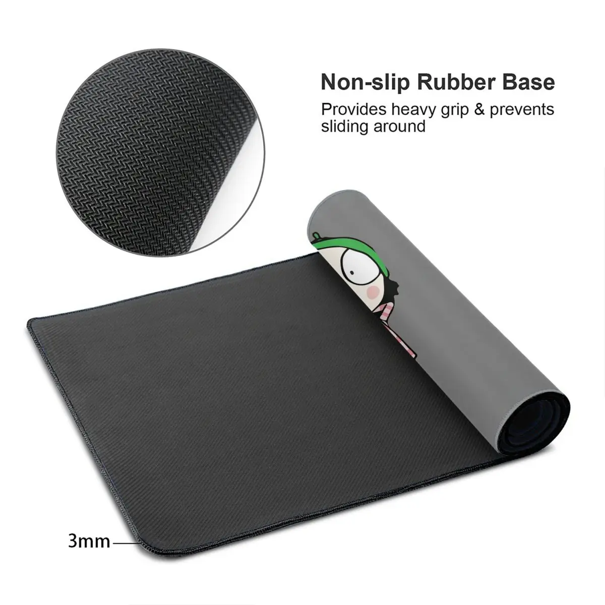 Large Mouse Pad Sarah And Duck – Laptop Accessories To Have Bewertung und Preis