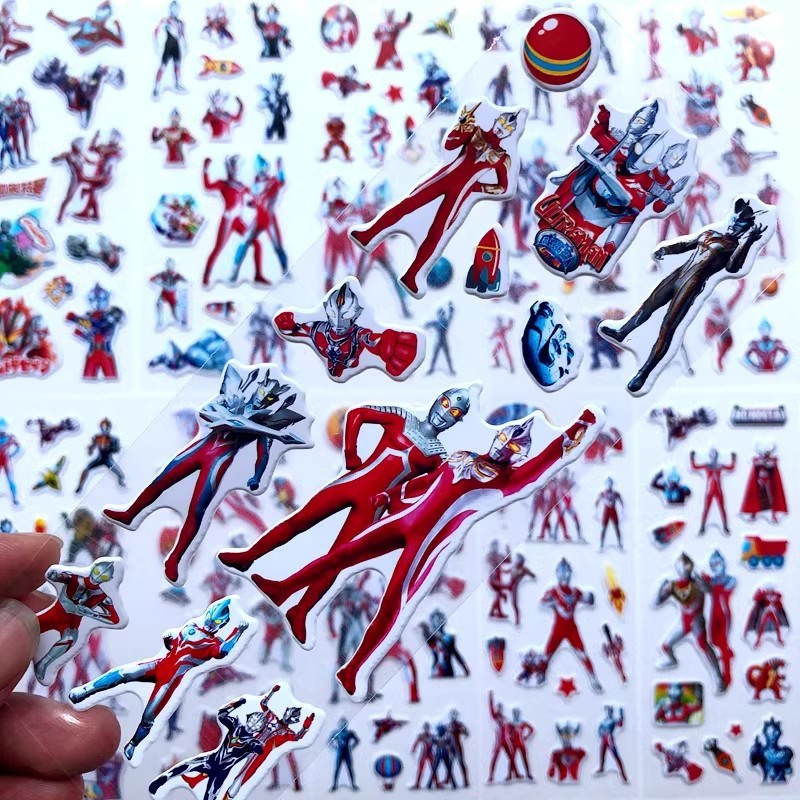 10pcs Cartoon Ultraman 3D Bubb – Laptop Accessories Toy Bewertung und Preis
