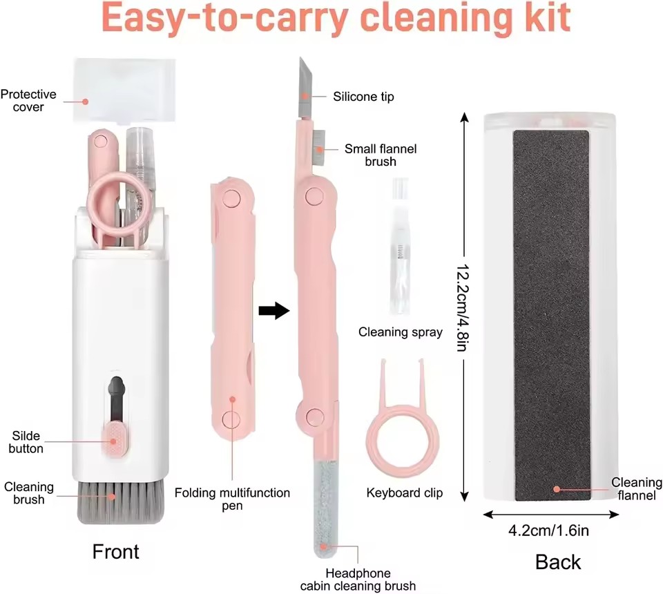7 in 1 Cleaning Kit Computer K – Laptop Extra Accessories Bewertung und Preis