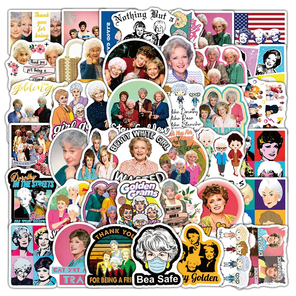 50PCS TV SHOW The Golden Girls – Laptop Accessories Girly Bewertung und Preis