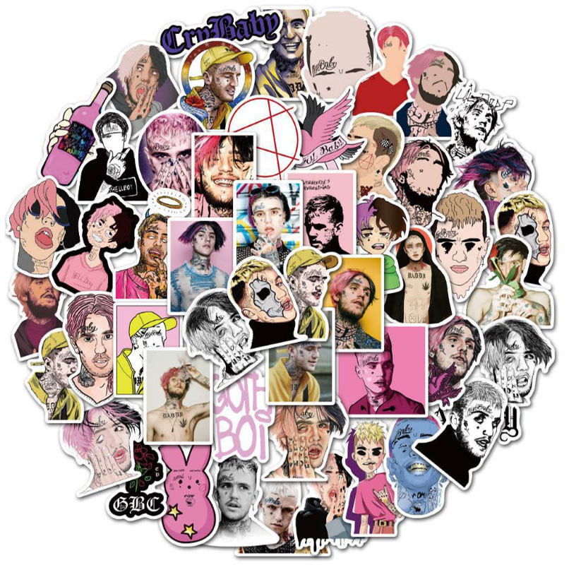 10/30/50pcs American Rapper Li – Laptop Accessories Girly Bewertung und Preis