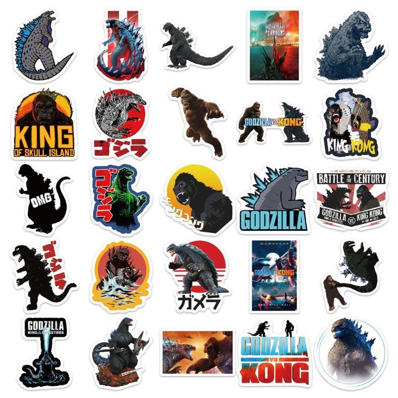 50pcs/set Movies Godzilla Vs.  – Laptop Accessories Toy Bewertung und Preis