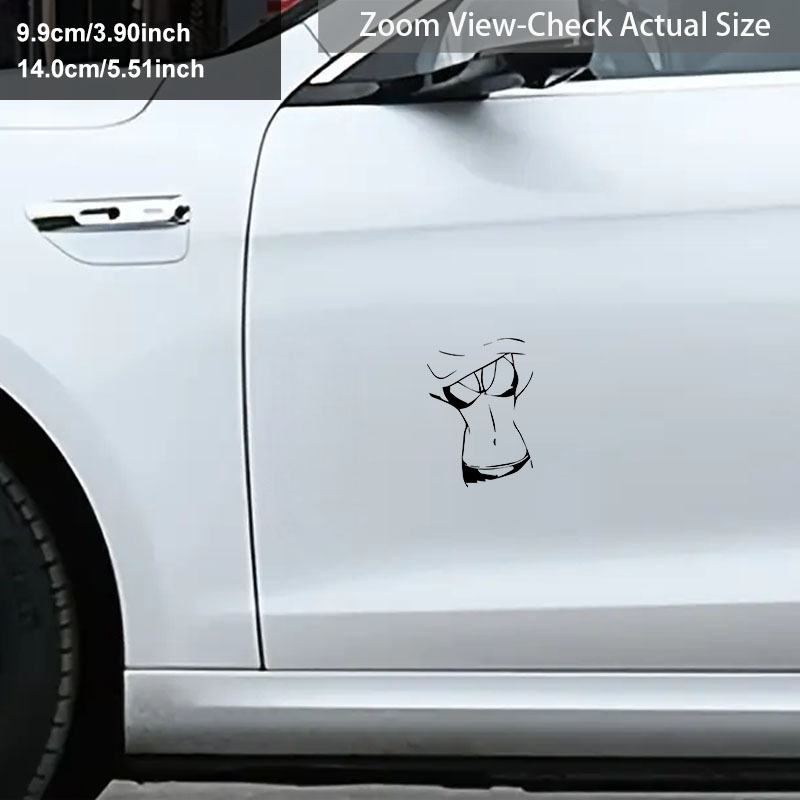 1Pc Fashion Girl Body Outline  – Laptop Accessories Girly Bewertung und Preis
